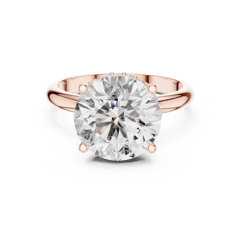 Ladies Ring LR-0051@7 - Rose Gold - Image