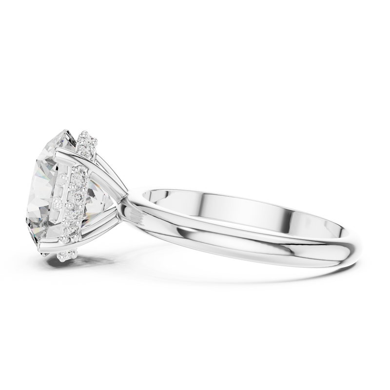 Ladies Ring LR-0051@7 - White Gold - Image