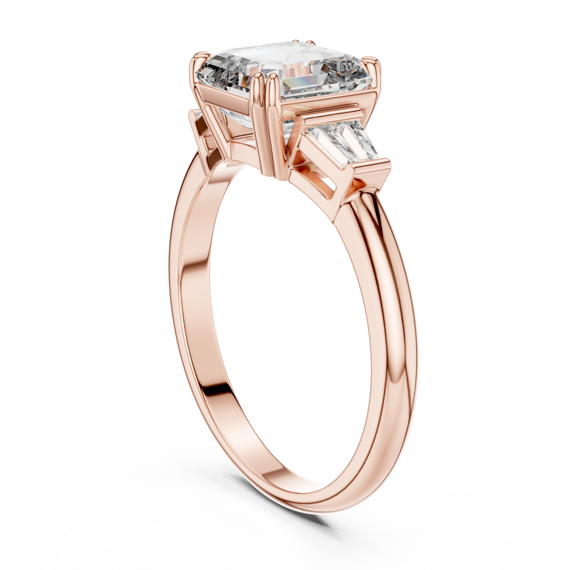 Ladies Ring LR-0052@7 - Rose Gold - Image