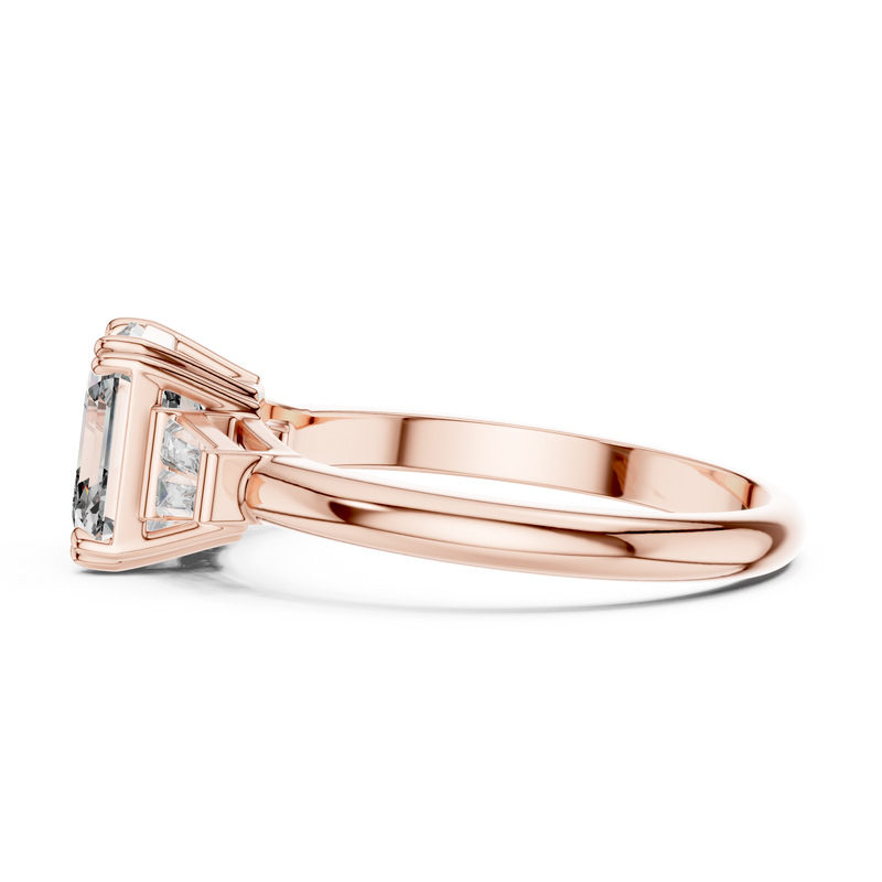 Ladies Ring LR-0052@7 - Rose Gold - Image