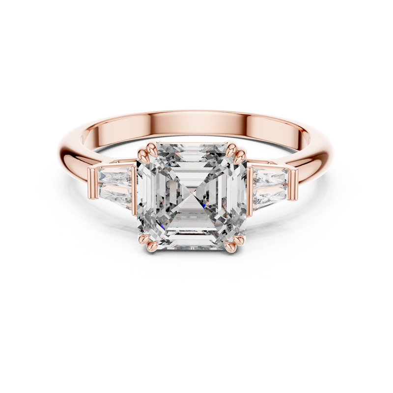 Ladies Ring LR-0052@7 - Rose Gold - Image