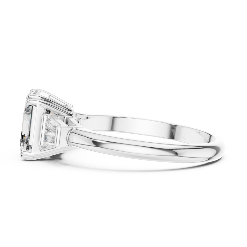 Ladies Ring LR-0052@7 - White Gold - Image