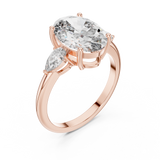 Ladies Ring LR-0054@7 - Rose Gold - Image