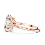 Ladies Ring LR-0054@7 - Rose Gold - Image