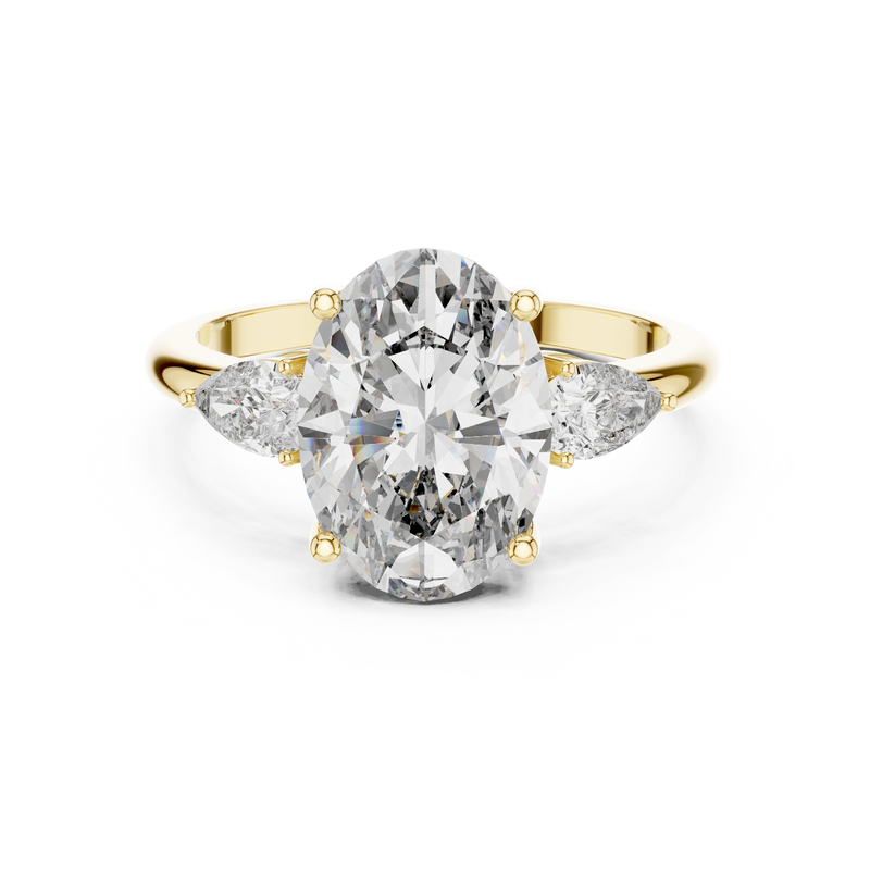 Ladies Ring LR-0054@7 - Yellow Gold - Image
