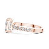 Ladies Ring LR-0055@7 - Rose Gold - Image