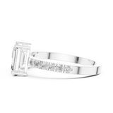 Ladies Ring LR-0055@7 - White Gold - Image