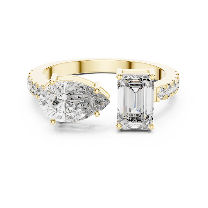 Ladies Ring LR-0055@7 - Yellow Gold - Image