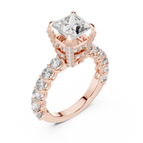 Ladies Ring LR-0057@7 - Rose Gold - Image