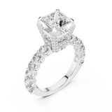 Ladies Ring LR-0057@7 - White Gold - Image