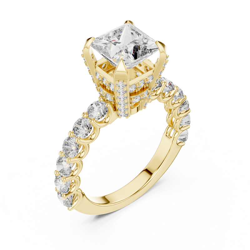 Ladies Ring LR-0057@7 - Yellow Gold - Image