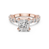 Ladies Ring LR-0057@7 - Rose Gold - Image