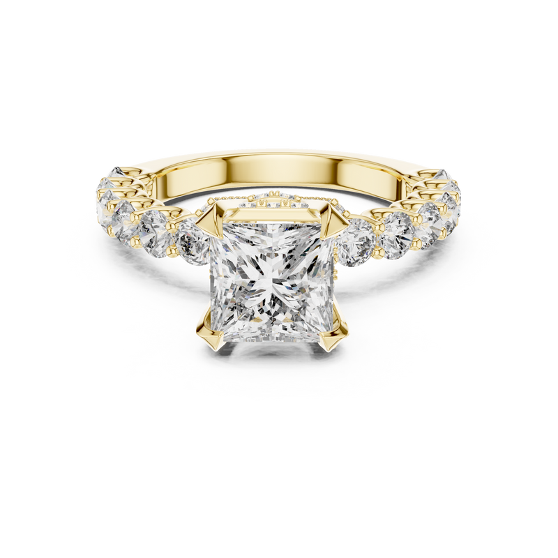 Ladies Ring LR-0057@7 - Yellow Gold - Image