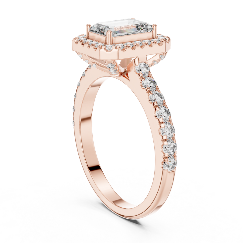 Ladies Ring LR-0058@7 - Rose Gold - Image