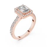 Ladies Ring LR-0058@7 - Rose Gold - Image