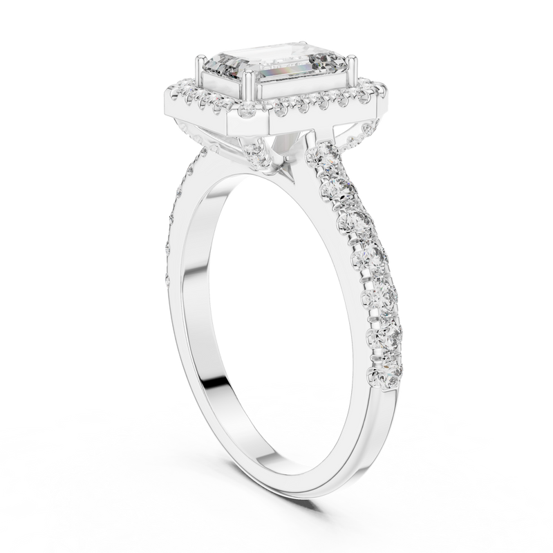 Ladies Ring LR-0058@7 - White Gold - Image