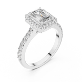 Ladies Ring LR-0058@7 - White Gold - Image