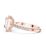 Ladies Ring LR-0058@7 - Rose Gold - Image