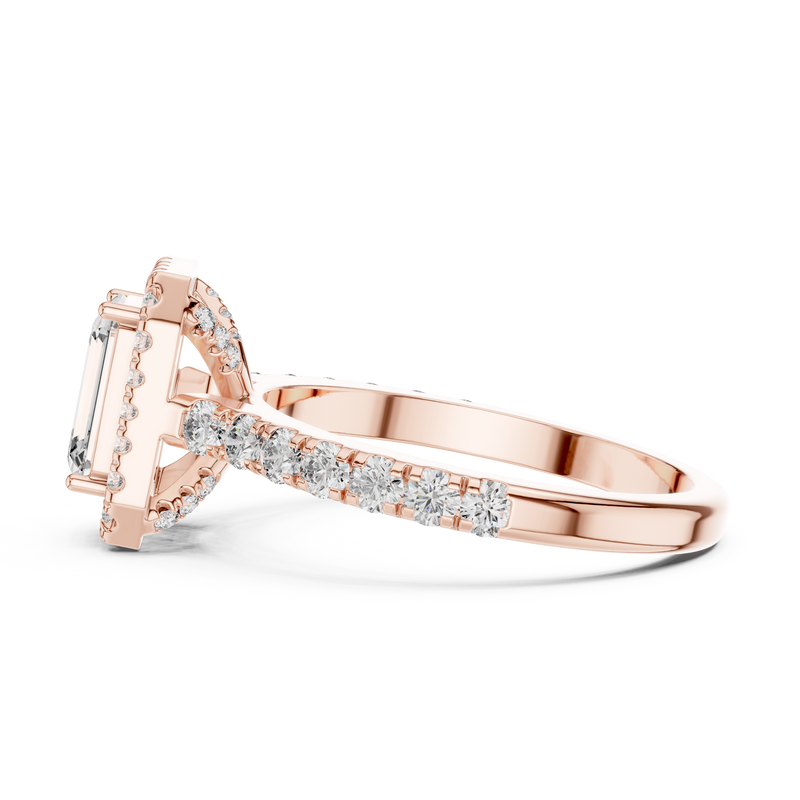 Ladies Ring LR-0058@7 - Rose Gold - Image
