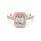 Ladies Ring LR-0058@7 - Rose Gold - Image