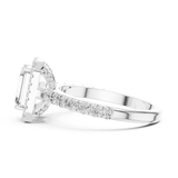 Ladies Ring LR-0058@7 - White Gold - Image