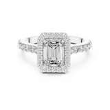 Ladies Ring LR-0058@7 - White Gold - Image
