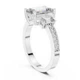 Ladies Ring LR-0069@7 - White Gold - Image