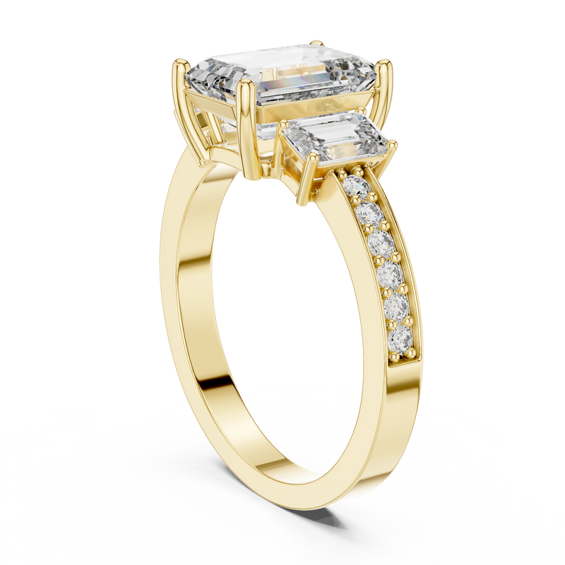 Ladies Ring LR-0069@7 - Yellow Gold - Image