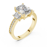 Ladies Ring LR-0069@7 - Yellow Gold - Image