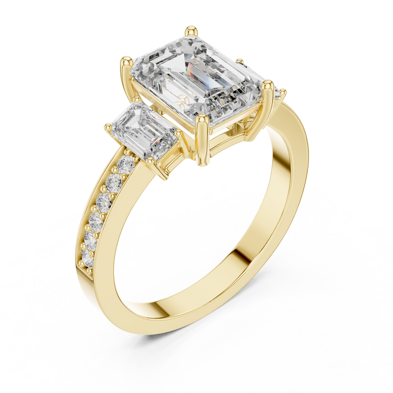 Ladies Ring LR-0069@7 - Yellow Gold - Image