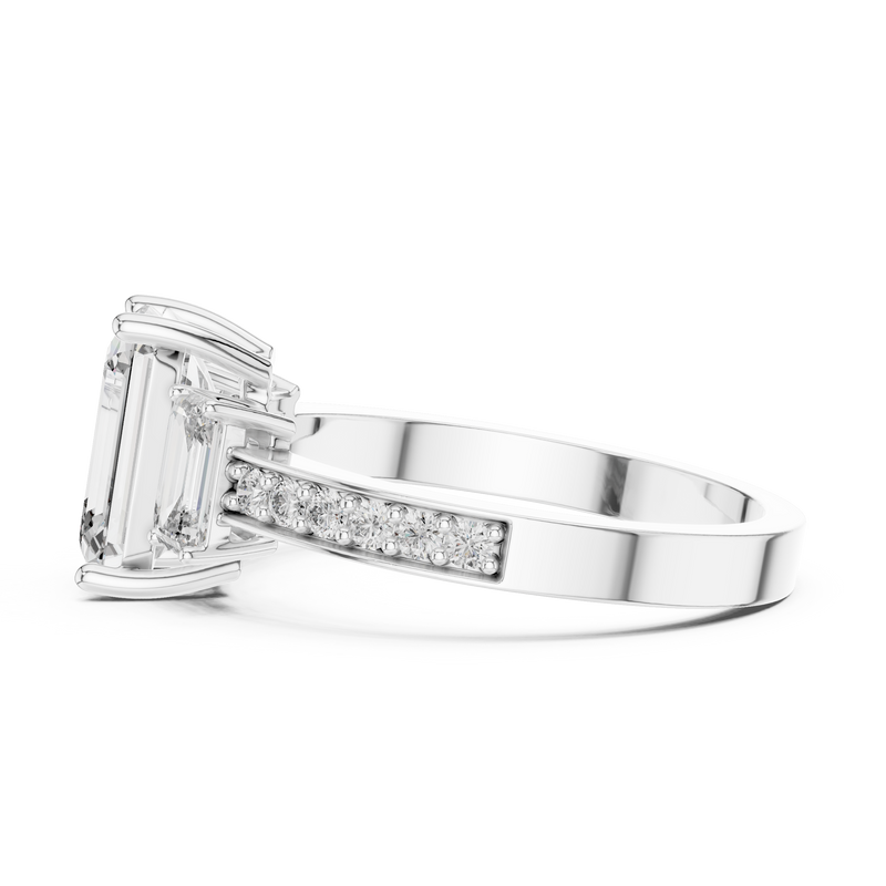 Ladies Ring LR-0069@7 - White Gold - Image