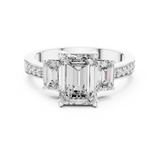 Ladies Ring LR-0069@7 - White Gold - Image