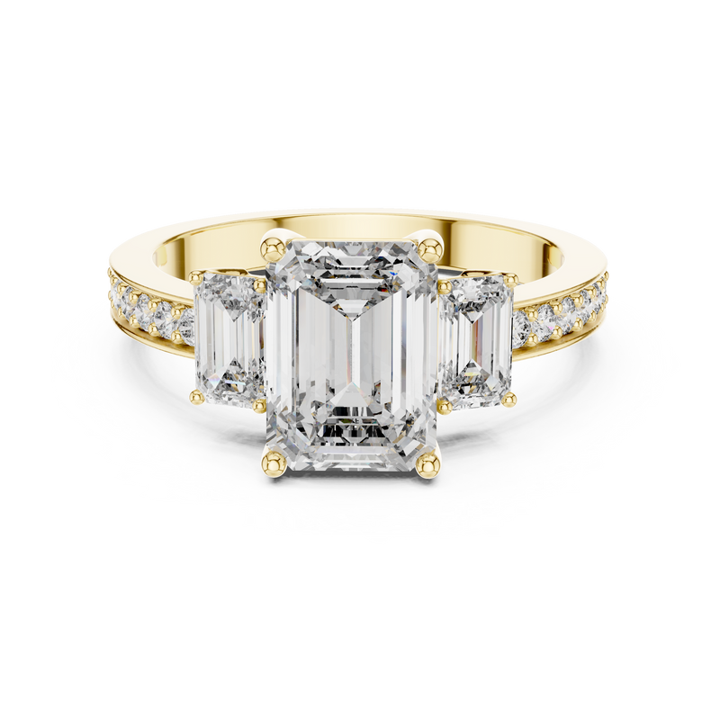 Ladies Ring LR-0069@7 - Yellow Gold - Image