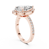 Ladies Ring LR-0071@7 - Rose Gold - Image