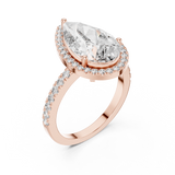Ladies Ring LR-0071@7 - Rose Gold - Image