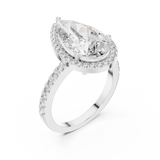 Ladies Ring LR-0071@7 - White Gold - Image