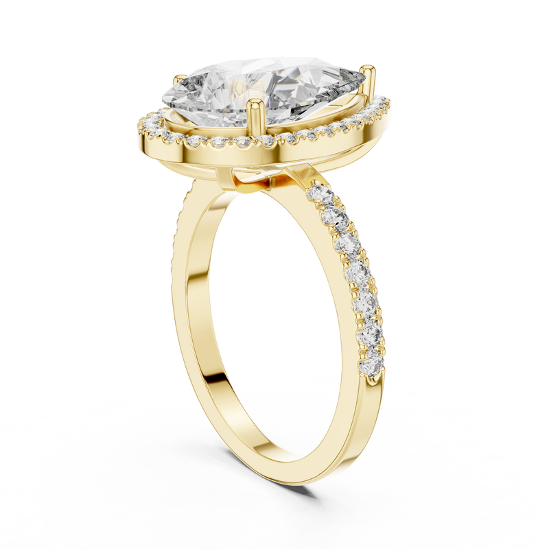 Ladies Ring LR-0071@7 - Yellow Gold - Image