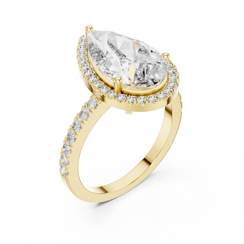 Ladies Ring LR-0071@7 - Yellow Gold - Image