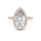 Ladies Ring LR-0071@7 - Rose Gold - Image