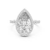 Ladies Ring LR-0071@7 - White Gold - Image