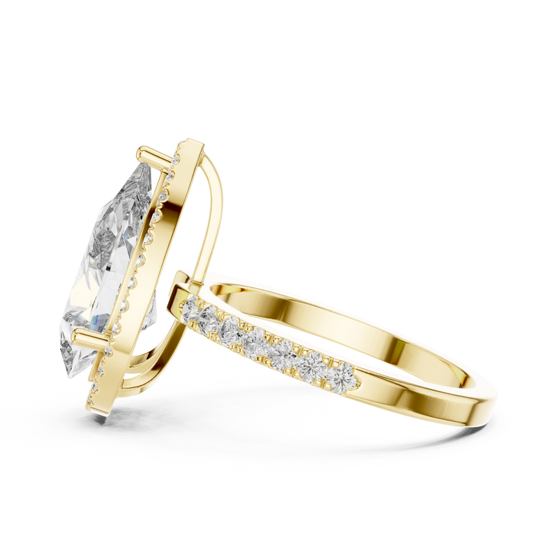 Ladies Ring LR-0071@7 - Yellow Gold - Image