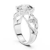Ladies Ring LR-0090 - White Gold - Image