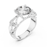 Ladies Ring LR-0090 - White Gold - Image