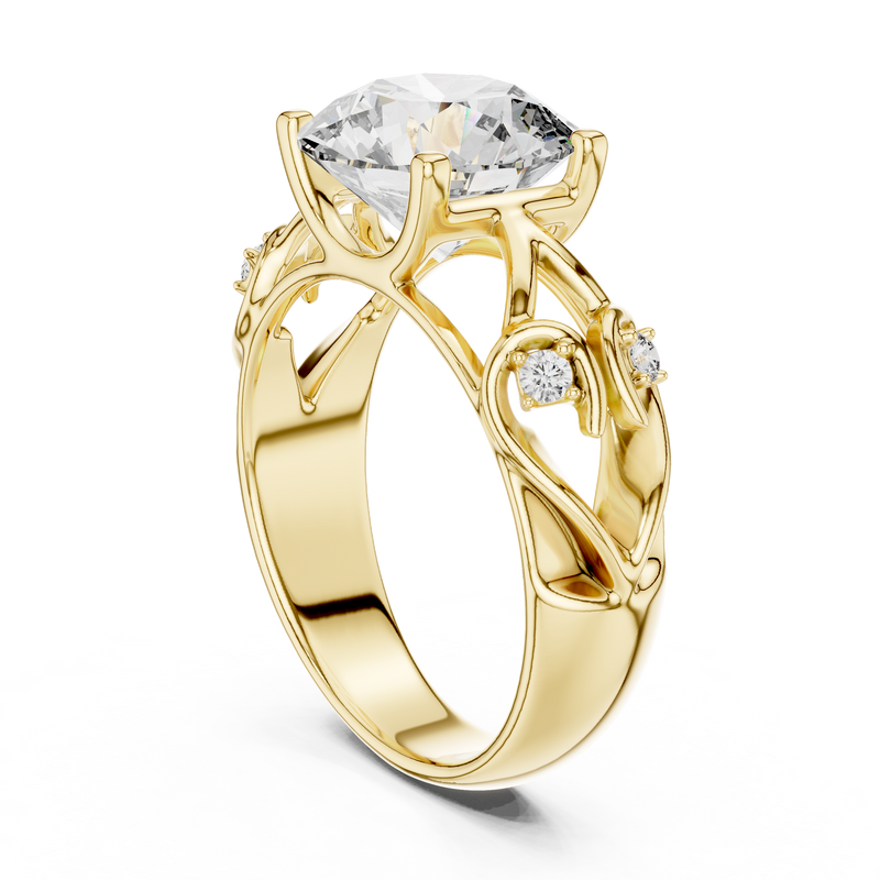 Ladies Ring LR-0090 - Yellow Gold - Image