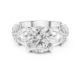 Ladies Ring LR-0090@7 - White Gold - Image