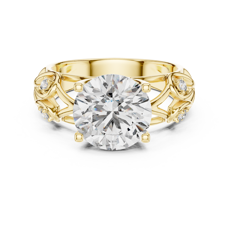 Ladies Ring LR-0090@7 - Yellow Gold - Image
