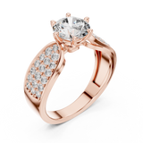 Ladies Ring LR-0094 - Rose Gold - Image
