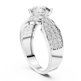 Ladies Ring LR-0094 - White Gold - Image