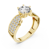 Ladies Ring LR-0094 - Yellow Gold - Image