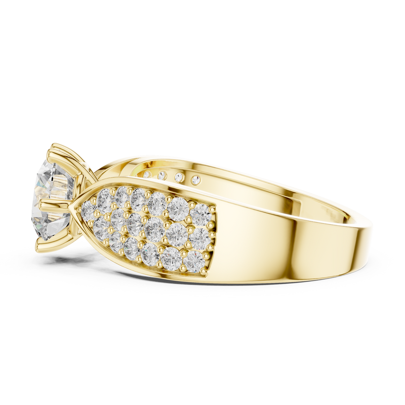 Ladies Ring LR-0094 - Yellow Gold - Image
